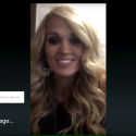 Carrie Underwood’s First Periscope