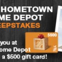 Win A $500 Home Depot Gift Card