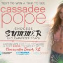 Win A Trip to See Cassadee Pope in Clearwater Beach, FL!