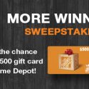 Enter to Win a $500 Gift Card to The Home Depot